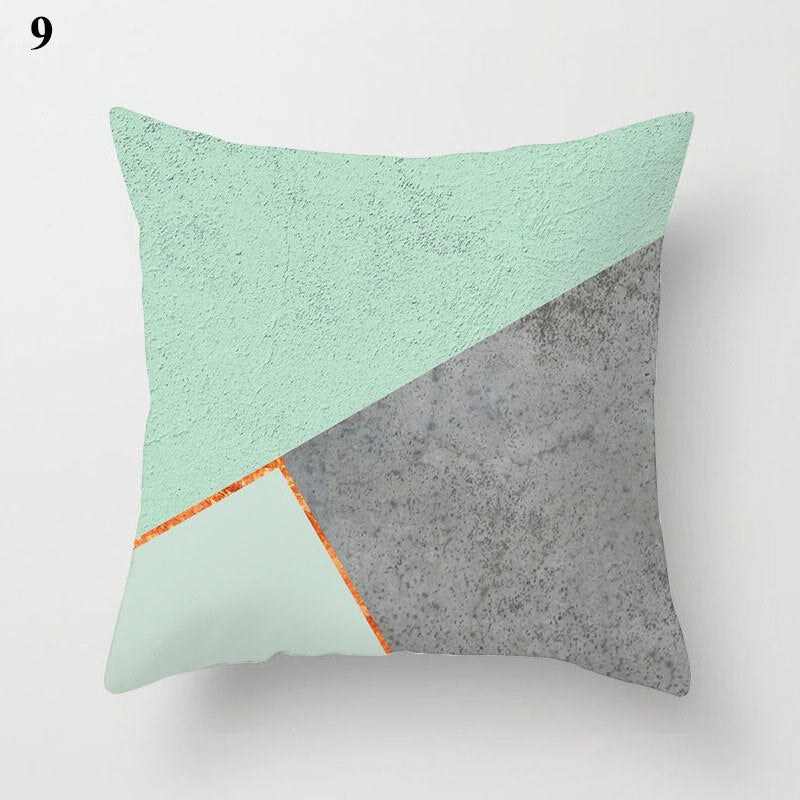 Coussin Tropical Vert Menthe Déco-exotique.fr