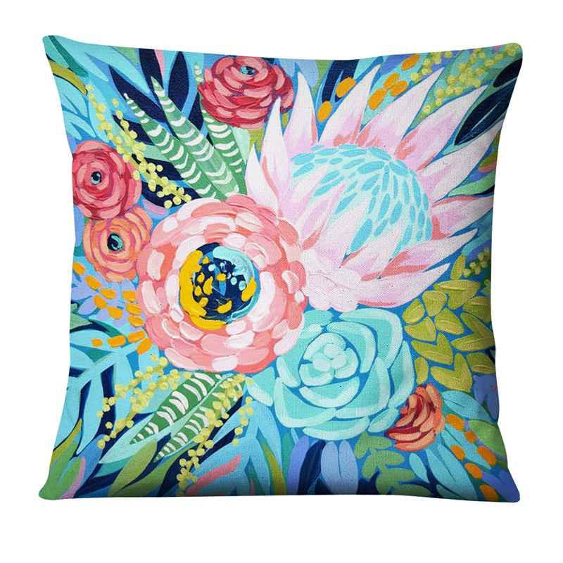 Coussin Jardin Tropical Déco-exotique.fr