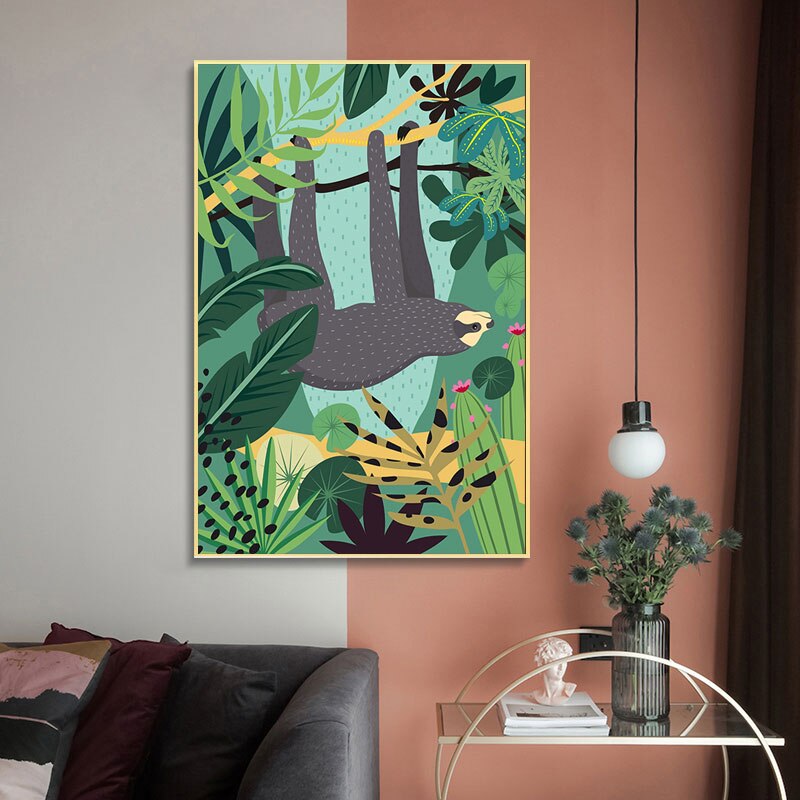 Affiche de la Jungle Déco-exotique.fr