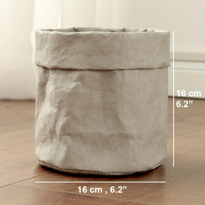 Cache pot Papier Kraft Déco-exotique.fr