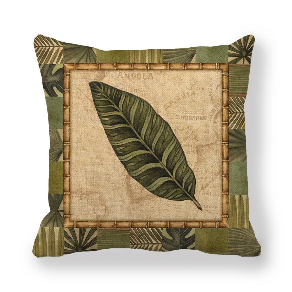 Coussin Jungle India Déco-exotique.fr