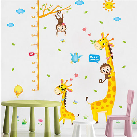 Toise Girafe et Singe Déco-exotique.fr