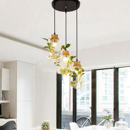 Suspension Luminaire Plante Déco-exotique.fr
