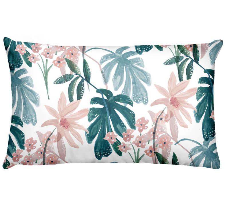 Coussin Tropical 30 x 50cm Déco-exotique.fr