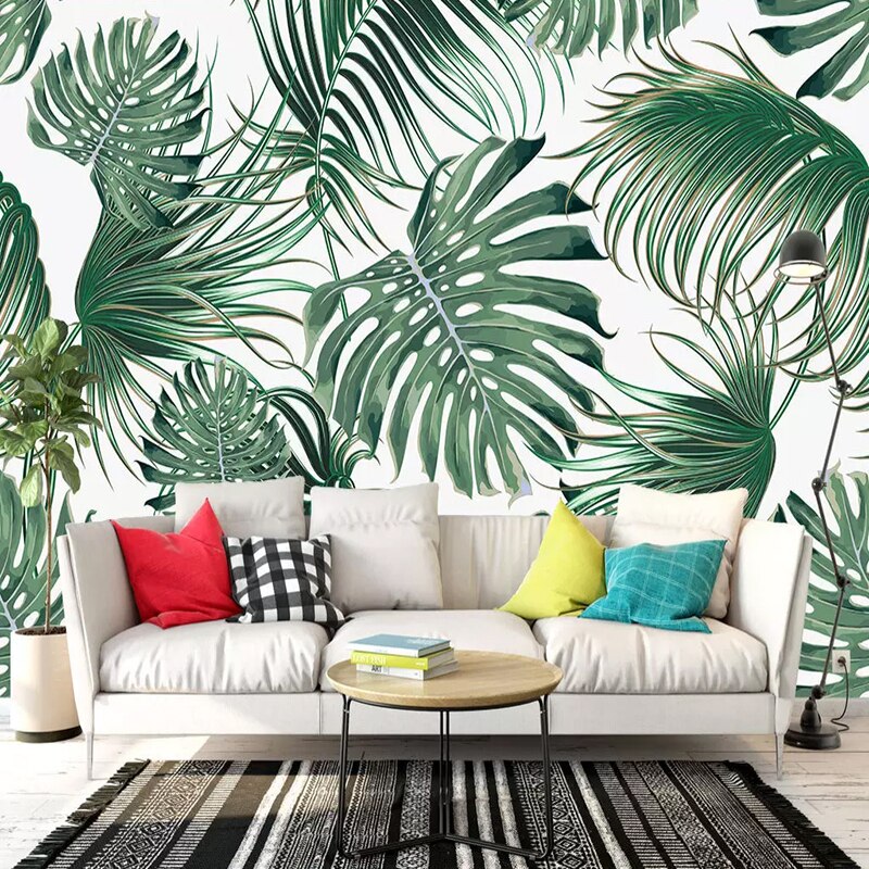 Papier peint Feuille de Monstera Déco-exotique.fr