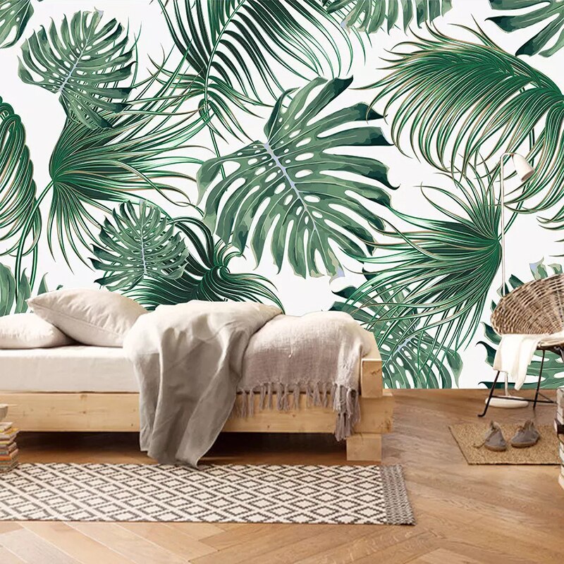 Papier peint Feuille de Monstera Déco-exotique.fr