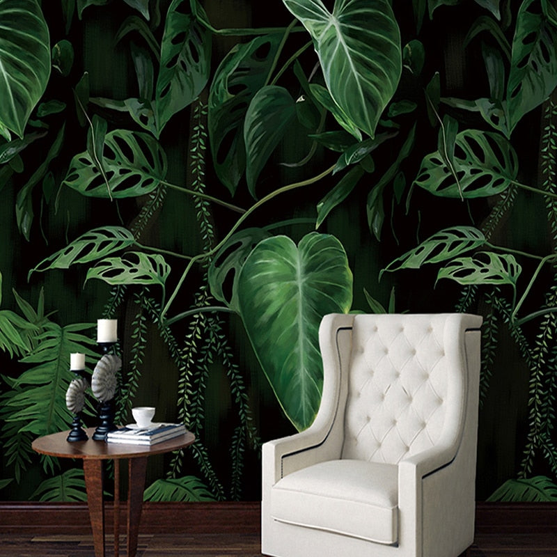 Papier peint Feuillage Jungle Déco-exotique.fr