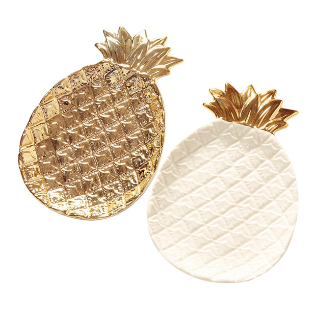 Assiette forme Ananas Déco-exotique.fr