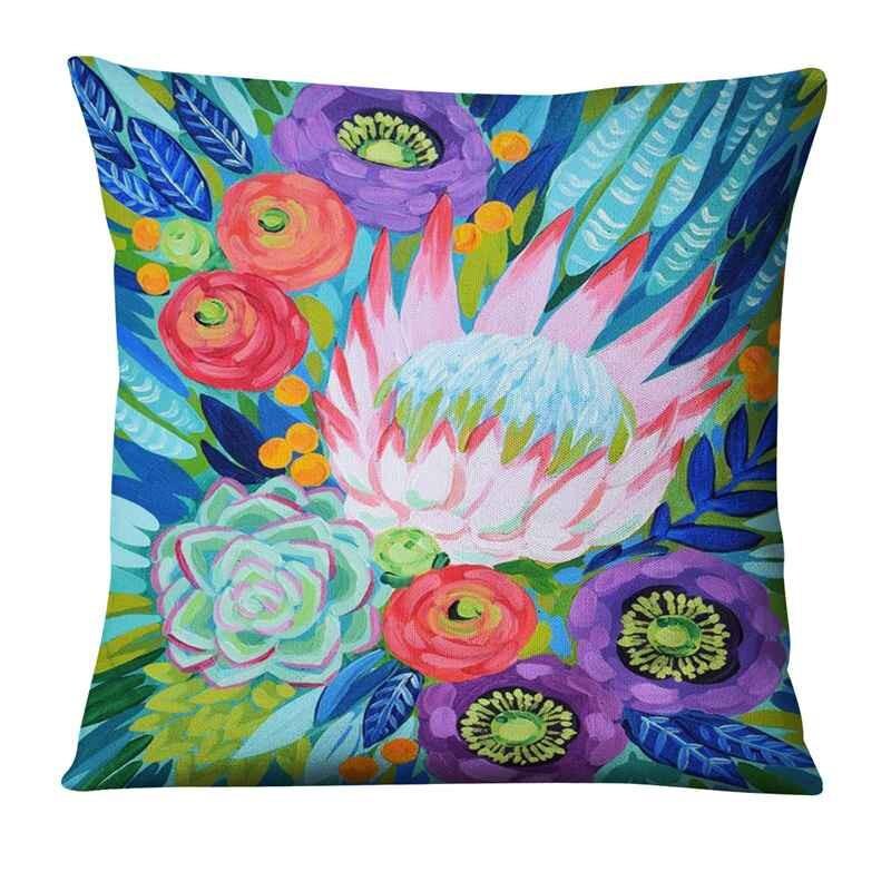 Coussin Jardin Tropical Déco-exotique.fr