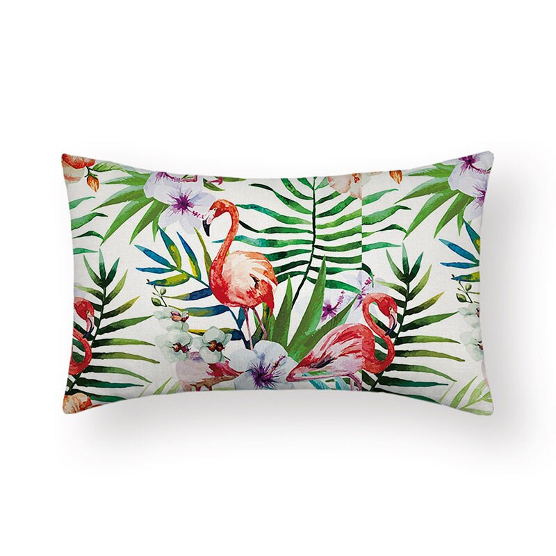 Coussin Rectangulaire Tropical Déco-exotique.fr