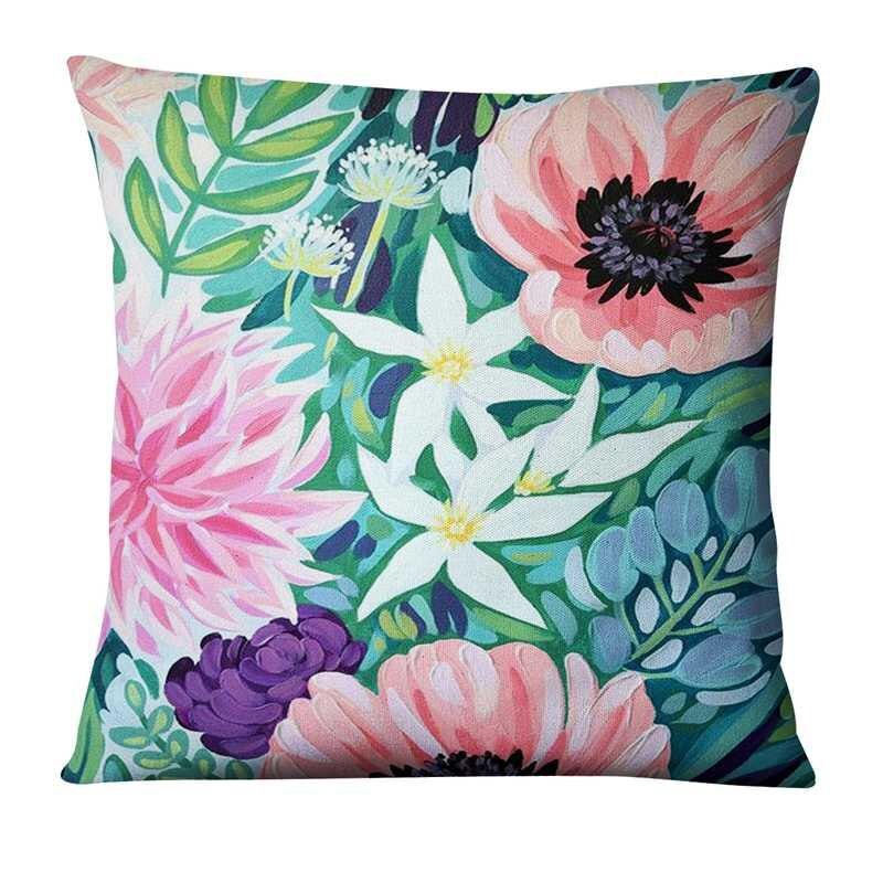 Coussin Jardin Tropical Déco-exotique.fr