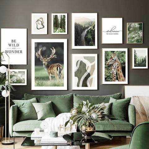 Affiche Jungle Forêt Déco-exotique.fr