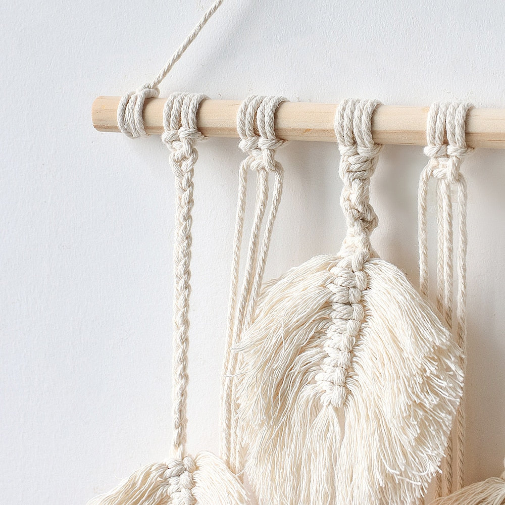 Macramé Mural Couleur Déco-exotique.fr