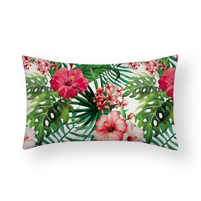 Coussin Rectangulaire Tropical Déco-exotique.fr