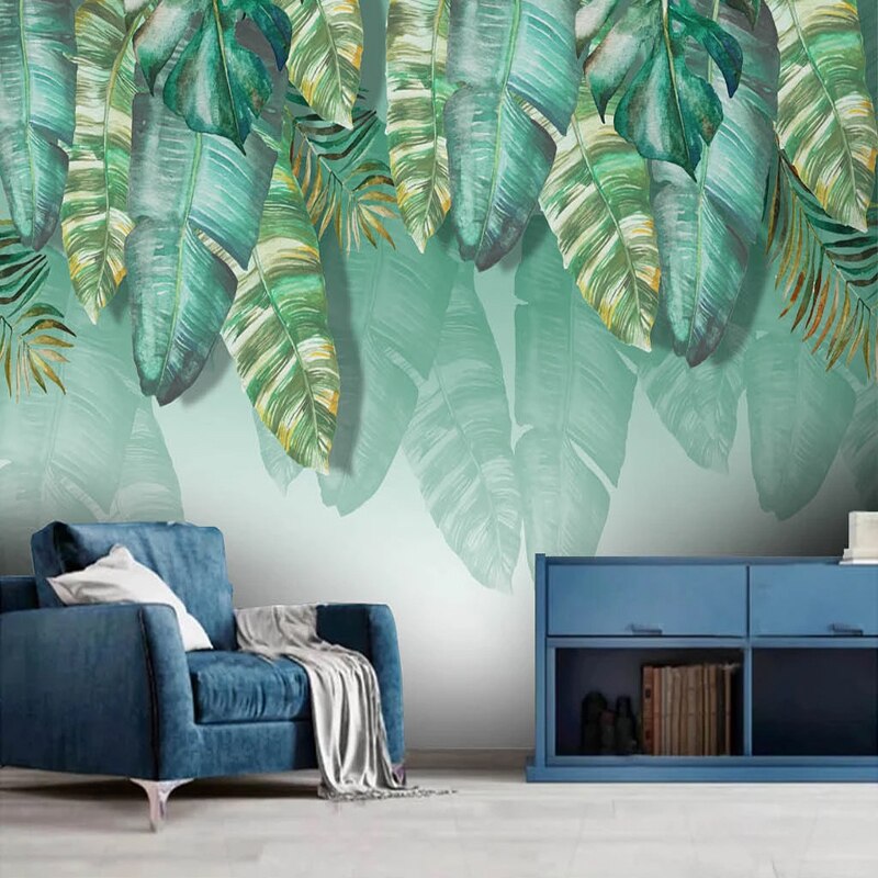 Papier peint Grande feuille Tropicale Déco-exotique.fr