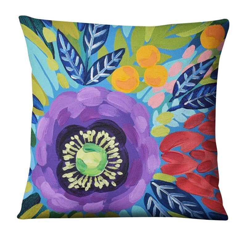 Coussin Jardin Tropical Déco-exotique.fr