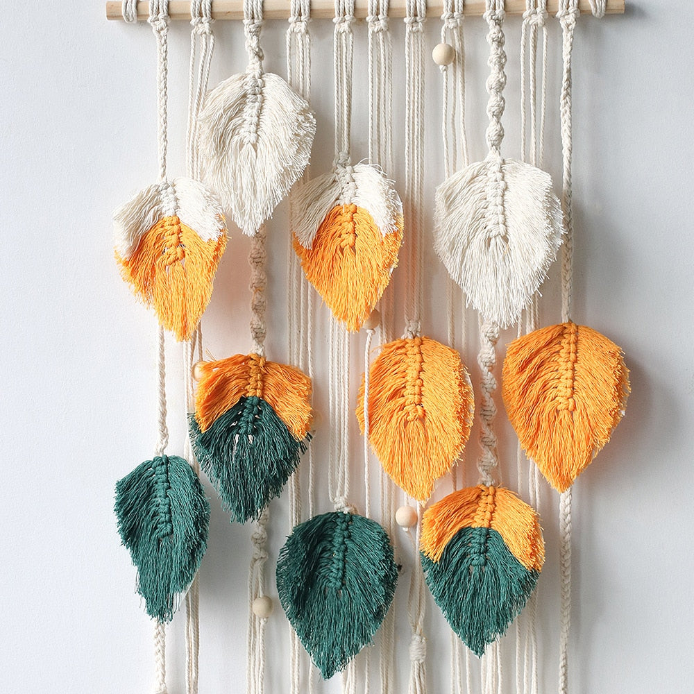 Macramé Mural Couleur Déco-exotique.fr