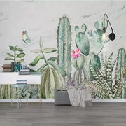 Papier peint Tropical Cactus en Folie Déco-exotique.fr