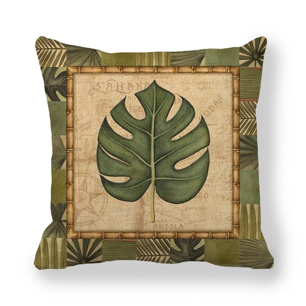 Coussin Jungle India Déco-exotique.fr