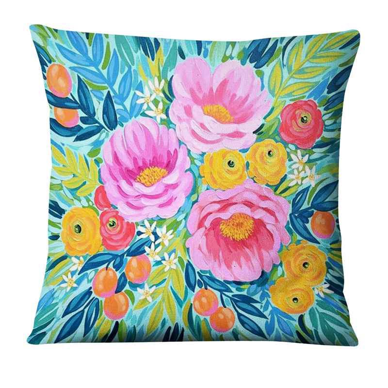 Coussin Jardin Tropical Déco-exotique.fr