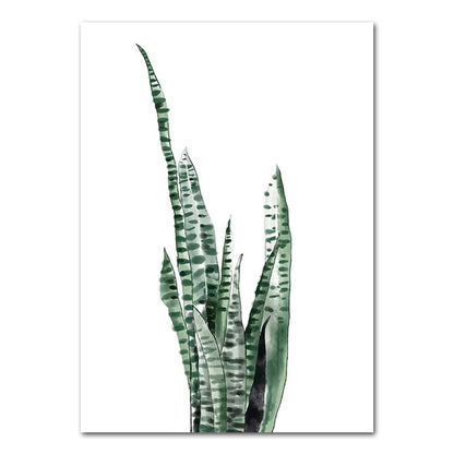 Affiche plante tropicale Déco-exotique.fr