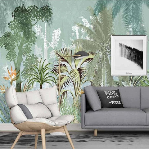 Papier peint Jungle panoramique Déco-exotique.fr