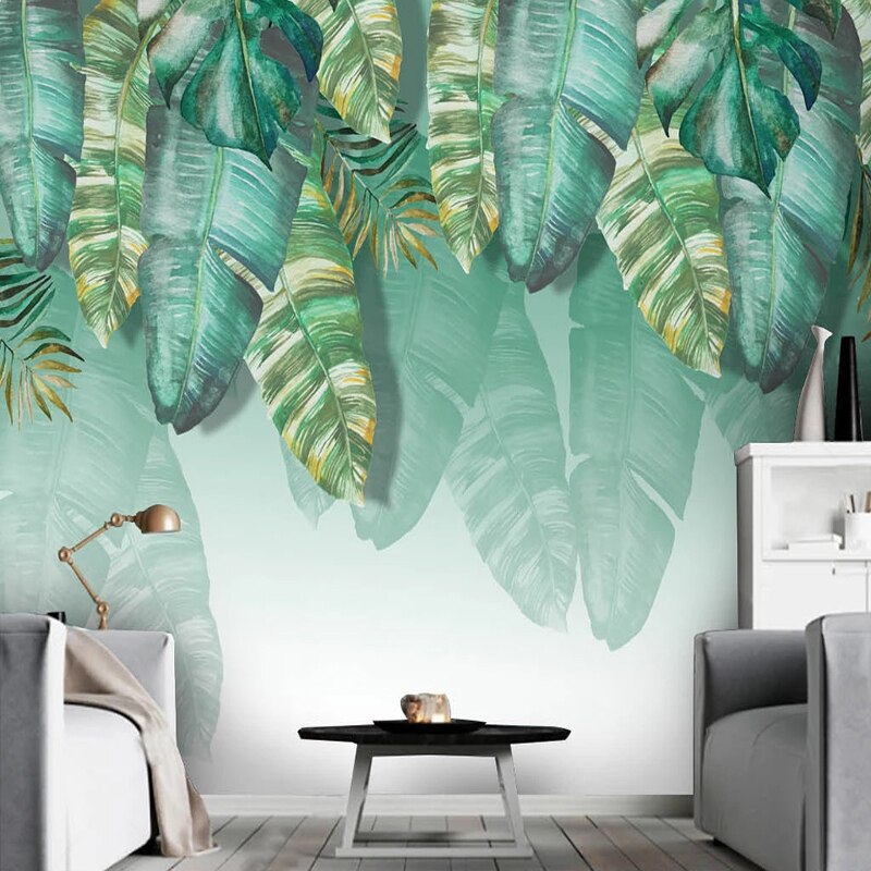 Papier peint Grande feuille Tropicale Déco-exotique.fr