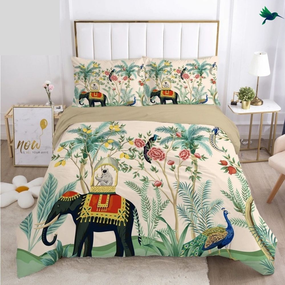 Housse de Couette Style Exotique - Déco-exotique.fr