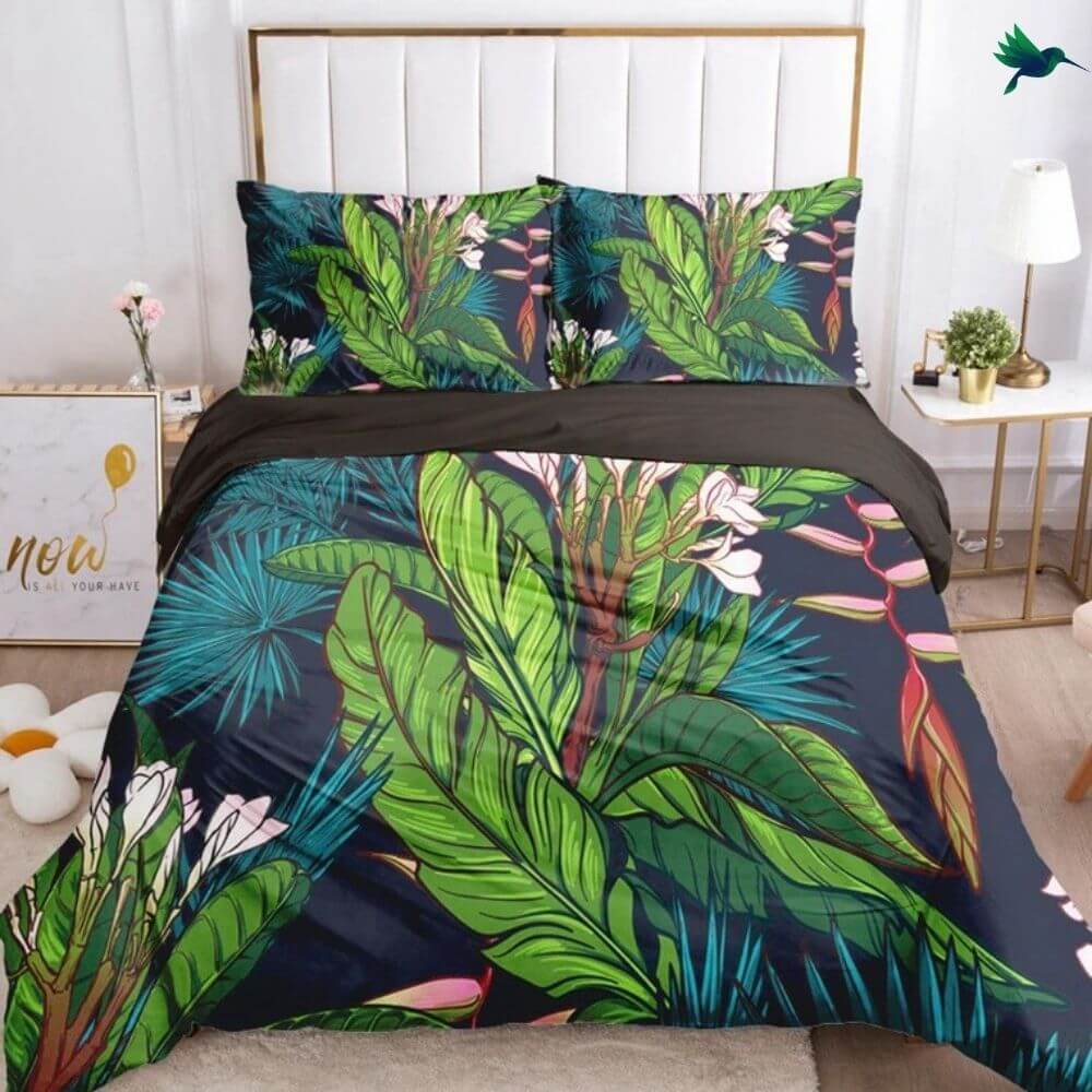 Housse de Couette Style Tropical - Déco-exotique.fr