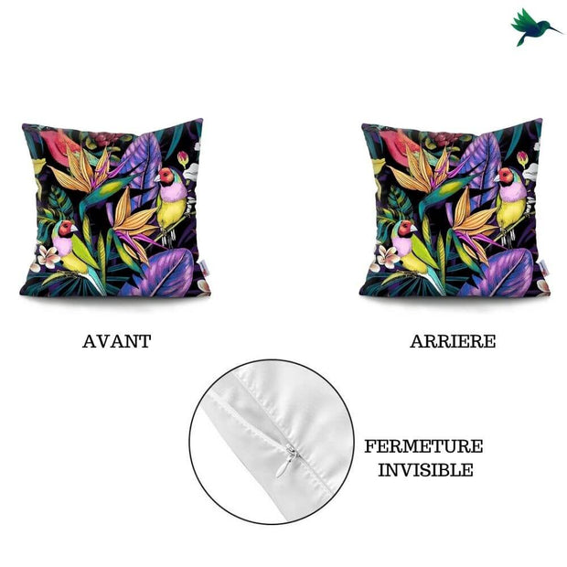 Housse de Coussin Exotique Déco-exotique.fr