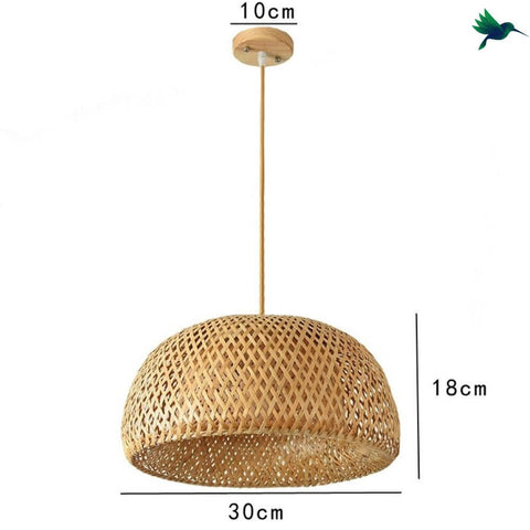 Lampe Suspendue en Bambou Déco-exotique.fr