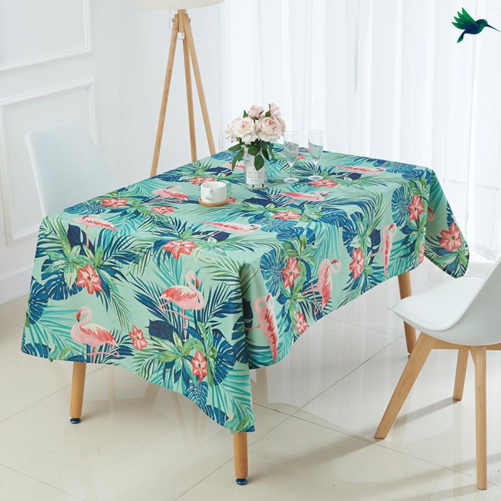 Nappe tropicale rectangulaire Déco-exotique.fr