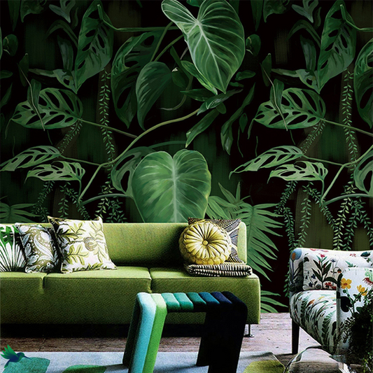 Papier peint Feuillage Jungle Déco-exotique.fr