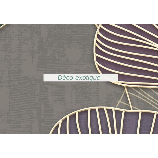 Papier peint Feuille de Ginkgo Déco-exotique.fr