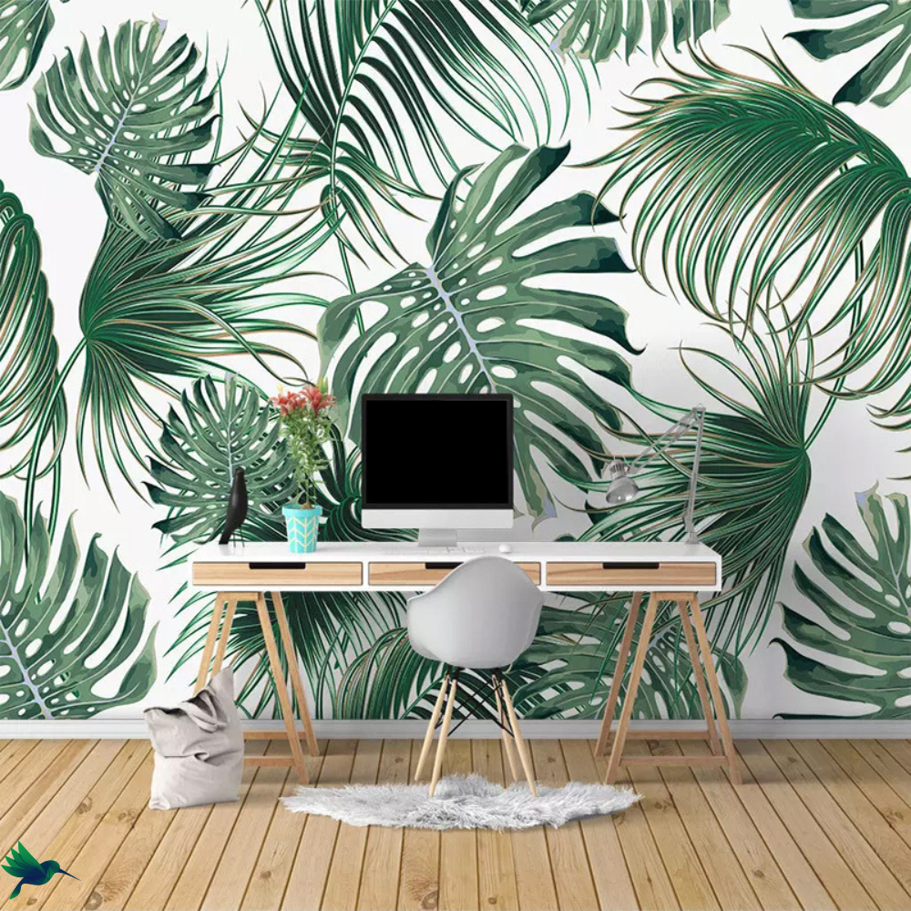 Papier peint Feuille de Monstera Déco-exotique.fr