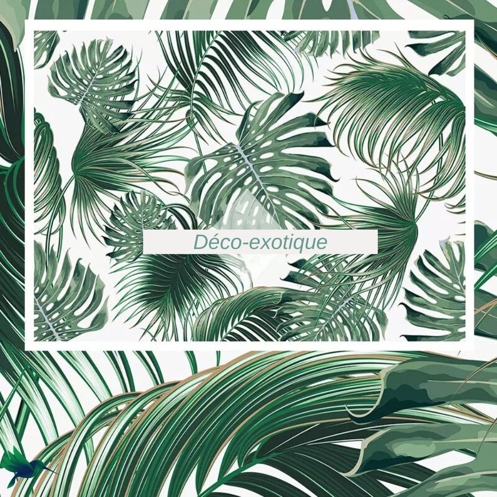 Papier peint Feuille de Monstera Déco-exotique.fr