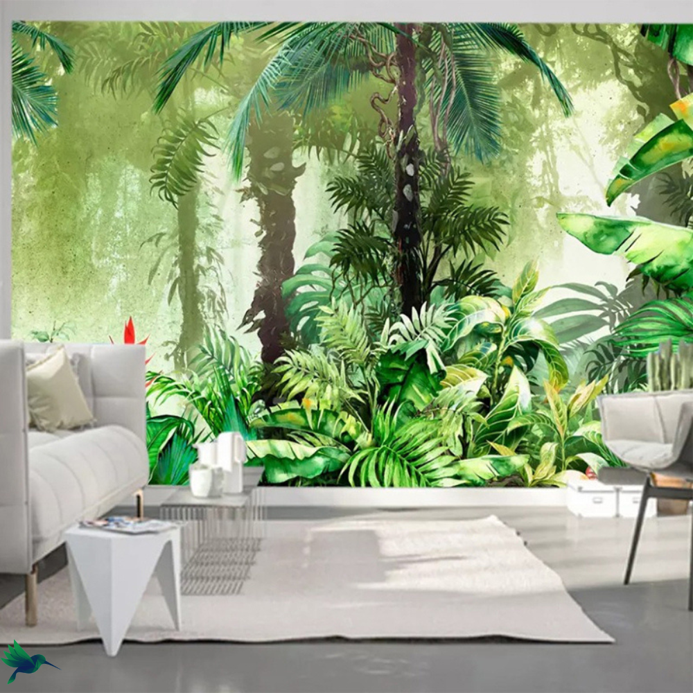 Papier peint Foret Tropical Déco-exotique.fr