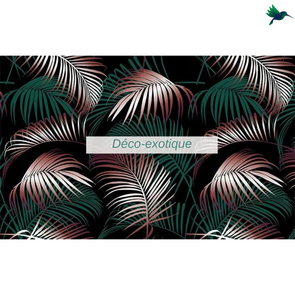 Papier peint Motif Foret tropicale Déco-exotique.fr