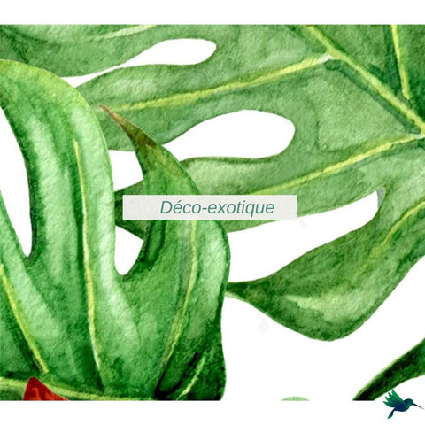 Papier peint Plante Tropicale verte Déco-exotique.fr