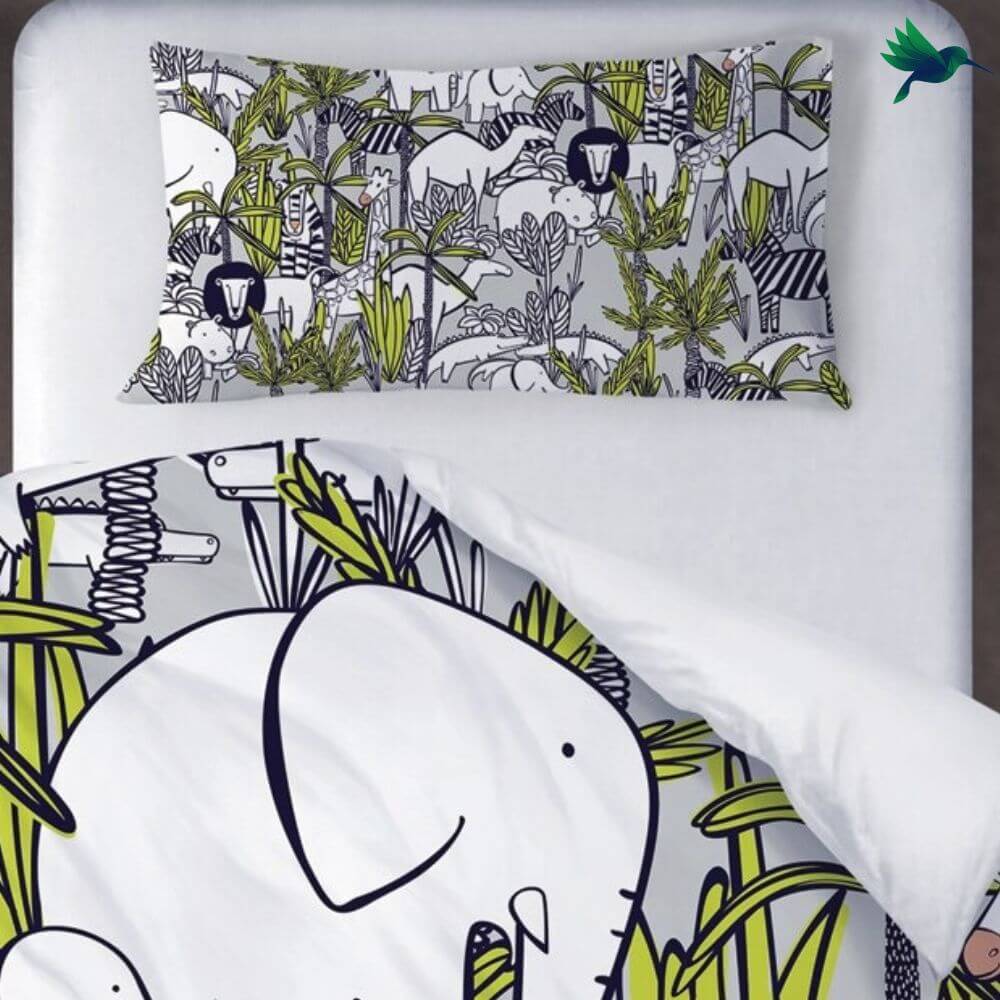 Parure Lit Animaux Jungle Enfant Déco-exotique.fr