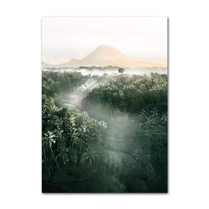 Poster Jungle illustrée Déco-exotique.fr