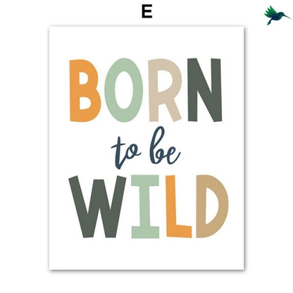 Poster Jungle Enfant Déco-exotique.fr