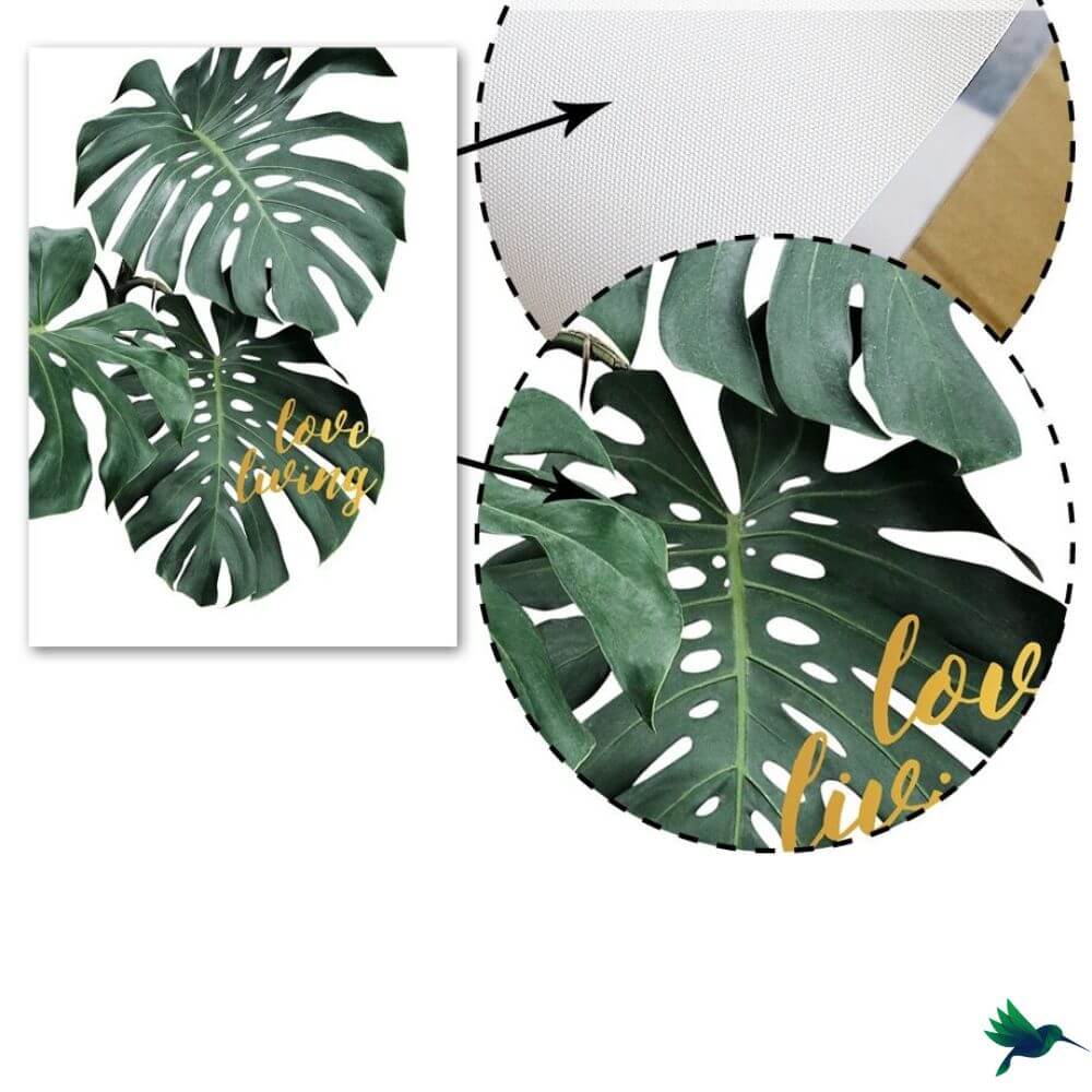 Poster Jungle Feuille Déco-exotique.fr