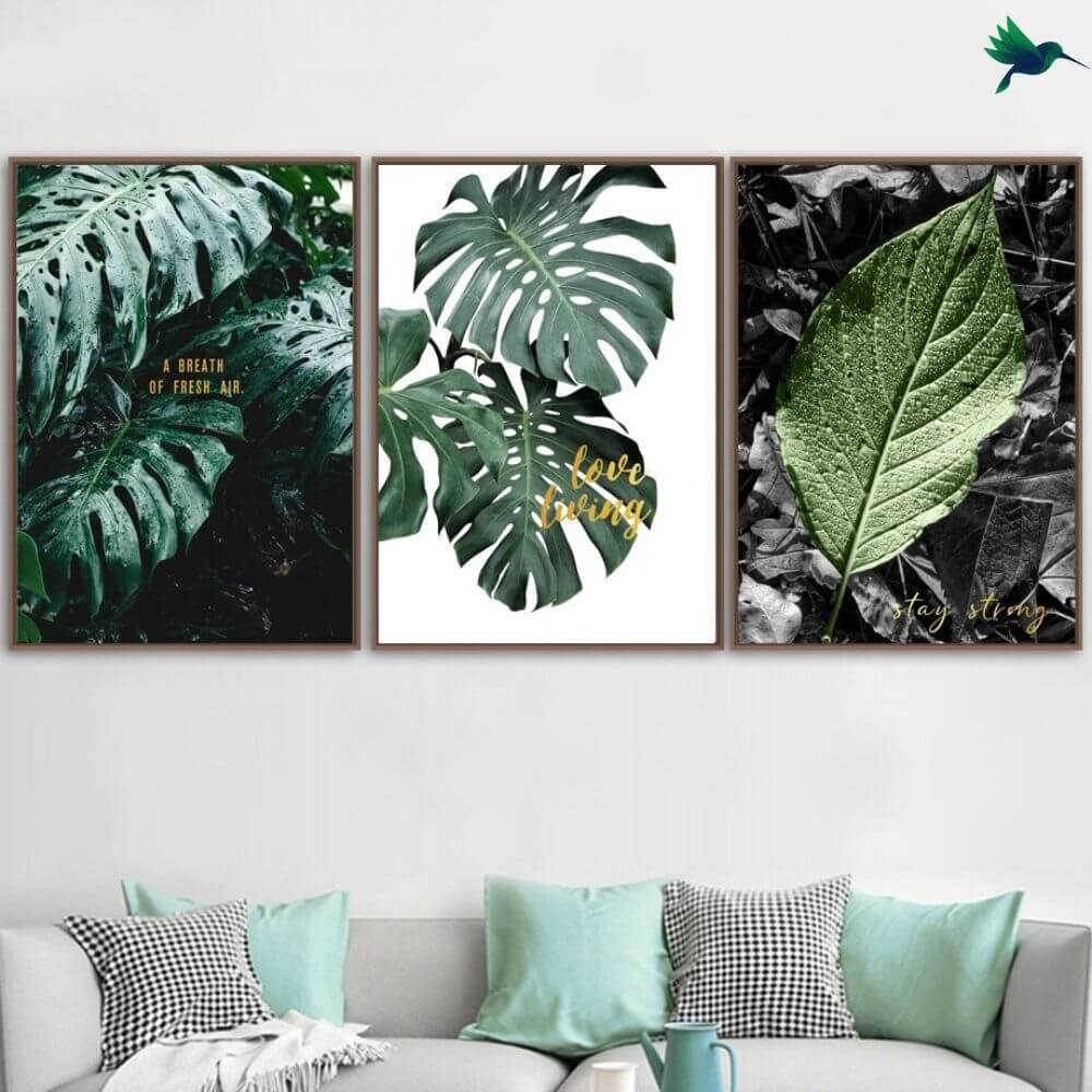 Poster Jungle Feuille Déco-exotique.fr