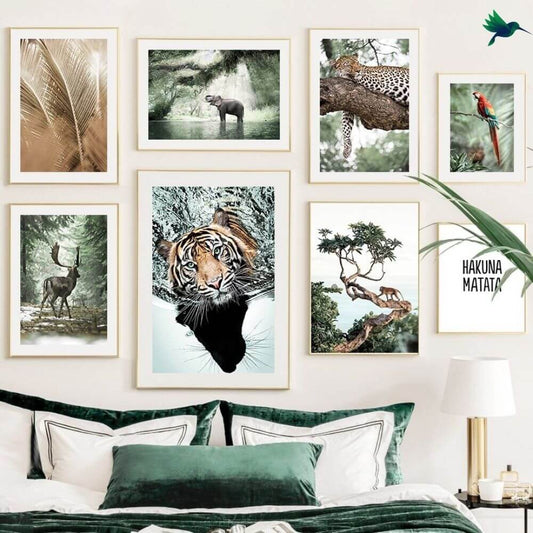 Poster Mural Jungle Déco-exotique.fr