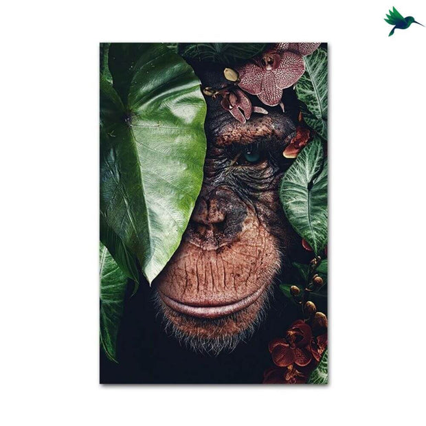 Poster Portrait Animaux Sauvages Déco-exotique.fr