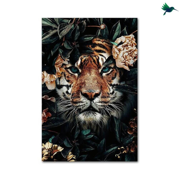 Poster Portrait Animaux Sauvages Déco-exotique.fr