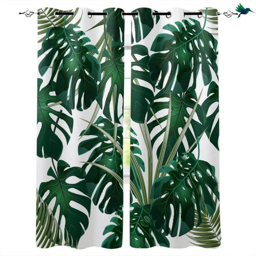Rideaux Oeillets Jungle Déco-exotique.fr