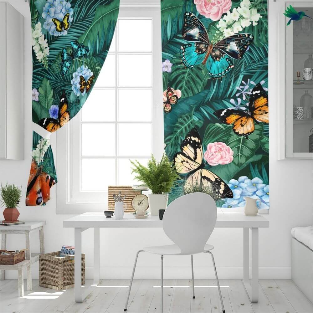 Rideaux Style Jungle Déco-exotique.fr