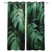 Rideau Jungle Feuille Monstera Déco-exotique.fr